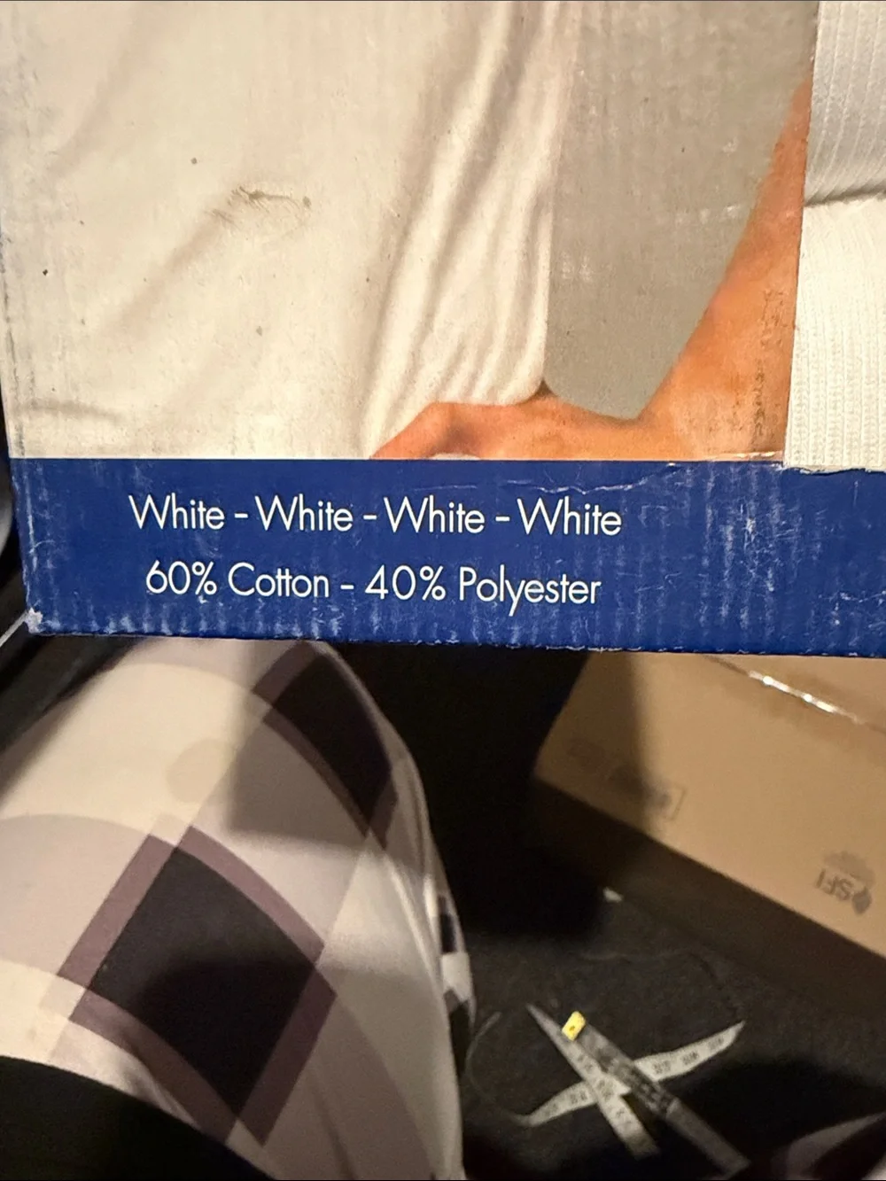TailorByrd Men’s 4-Pack Classic Tank Tops White Size Small NIB